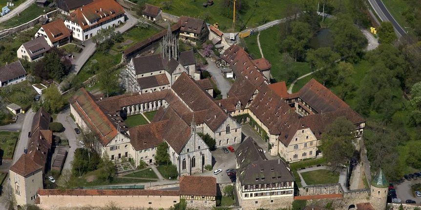 Kloster und Schloss Bebenhausen von oben