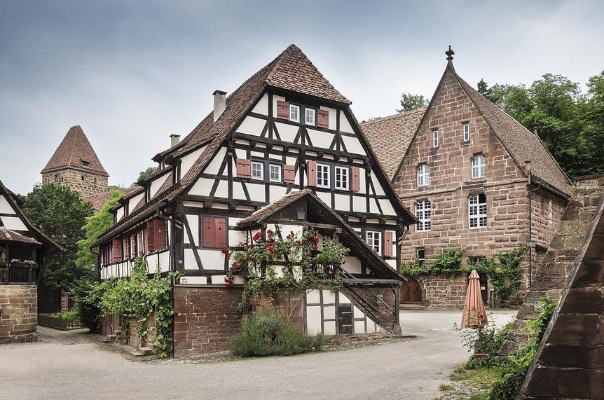 Kloster Maulbronn, Hexenturm, Pfisterhaus und Klostermühle