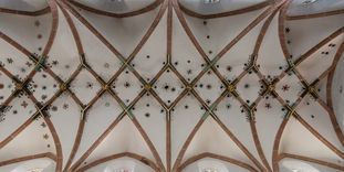 Netzgewölbe in der Klosterkirche von Kloster Maulbronn