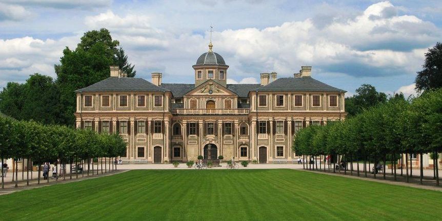 Schloss Favorite Rastatt von außen