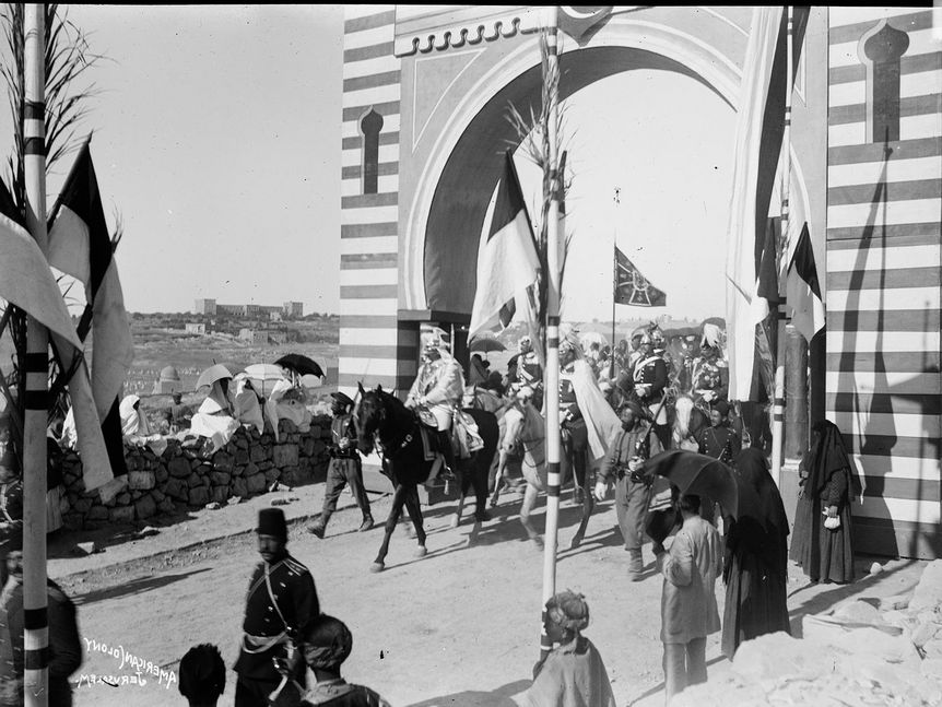 Wilhelma Stuttgart, Kaiser Wilhelm I. in Jerusalem 1898