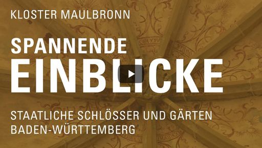 Startbildschirm des Films "Spannende Einblicke mit Michael Hörrmann: Kloster Maulbronn"