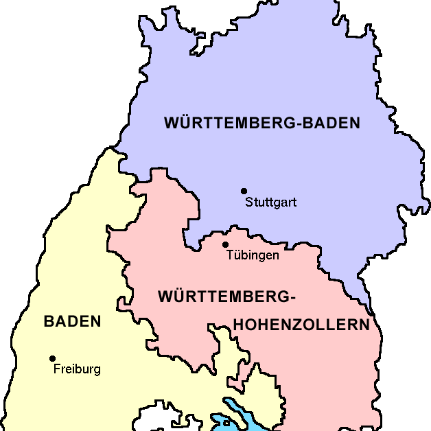 Baden-Württemberg 1945 bis 1952