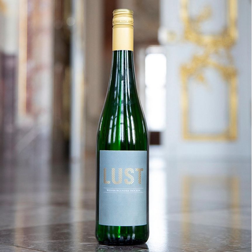 Wein „Lust" zum Themenjahr 2022, Produkte der Staatlichen Schlösser und Gärten Baden-Württemberg