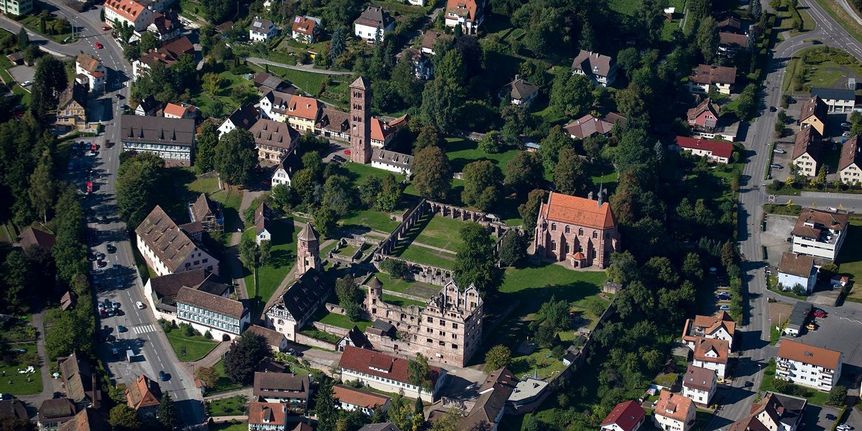 Kloster Hirsau von oben