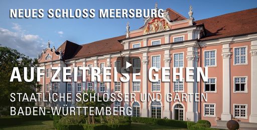Startbildschirm des Films "Auf Zeitreise gehen: Neues Schloss Meersburg"