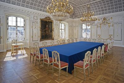 Residenzschloss Mergentheim, Innen Kapitelsaal