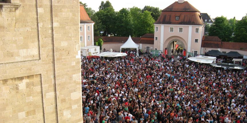 Kloster Wiblingen, Open-Air-Konzert im Klosterhof